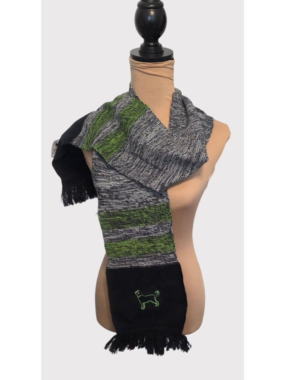 NWT - Authentic The Black Dog Martha’s Vineyard Striped Scarf
